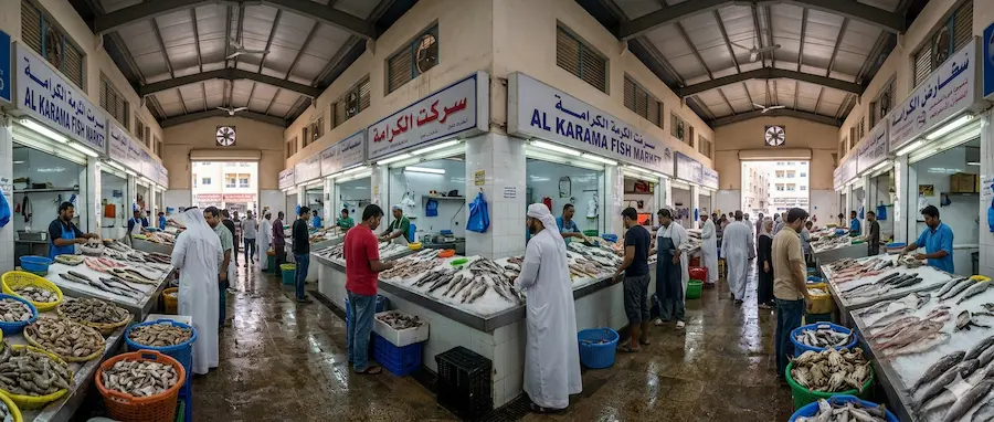 Al Karama Fish Market Dubai