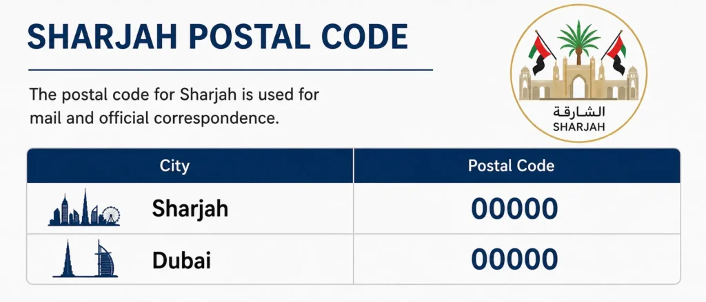 Sharjah Postal Code