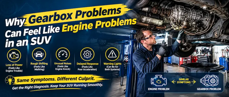 Why Gearbox Problems Can Feel Like Engine Problems in an SUV